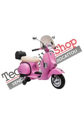 Trottinette électrique Piaggio Vespa PX150 pour enfants 12 V-Rose
