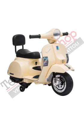Moto Scooter Elettrico per Bambini Piaggio Mini Vespa PX Small  6V