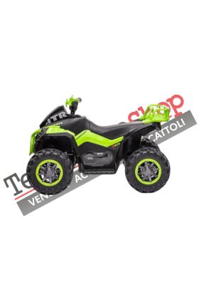 Quad électrique pour enfants ATV 1.0 12V avec radiocommande-Vert