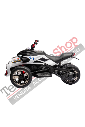  Quad électrique pour enfants ATV 3.0 12V-Blanc