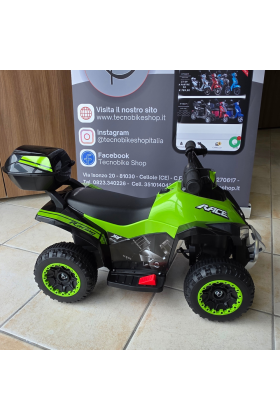 Quad d'exposition pour enfants ATV Mini Quad Deluxe 6V - Vert