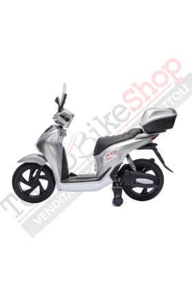 Moto Elettrica per Bambini Honda SH125 Verniciato 12V con Licenza Ufficiale -Grigio