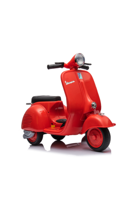 Vespa Sidecar Small Special 6V per Bambini con Licenza Ufficiale Piaggio-Rosso