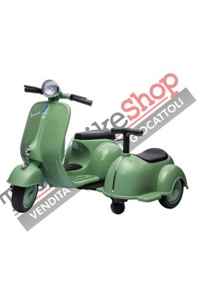 Moto Elettrica Per Bambini Vespa Sidecar Small 6V