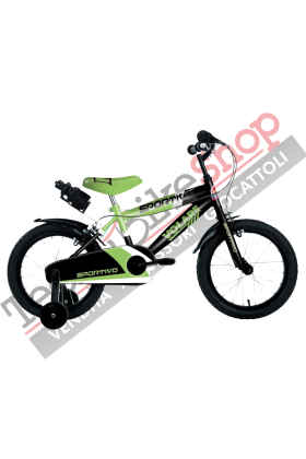 Vélo enfant Volare Sportivo 14" à roulements à billes-Vert