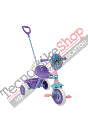 Triciclo a Pedali con Manico First Trike Disney STITCH