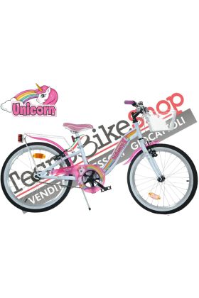 Bicicletta Bambina Unicorn Dino Bikes - 20"