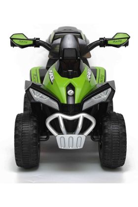 Quad électrique ATV Mini Deluxe 6V pour enfants (Deuxième choix)- Vert