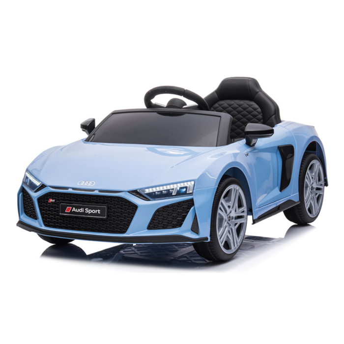 Audi R8 Sport 12V Voiture électrique pour enfants - Bleu clair