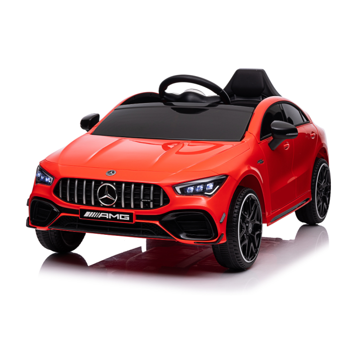 Mercedes CLA 45 AMG 12V Voiture électrique pour enfants- Rouge 