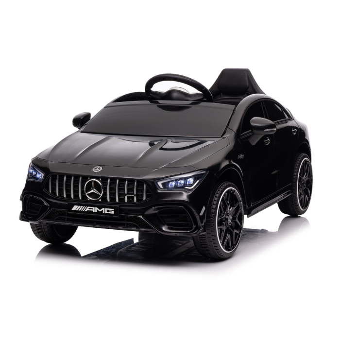 Mercedes CLA 45 AMG 12V Voiture électrique pour enfants-Noir