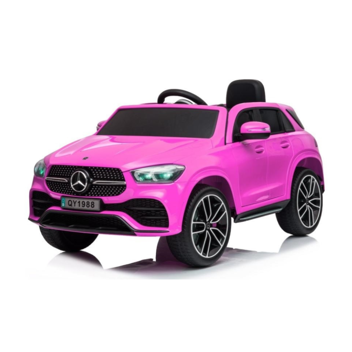 Mercedes GLE 450 12V Voiture électrique pour enfants - Rose