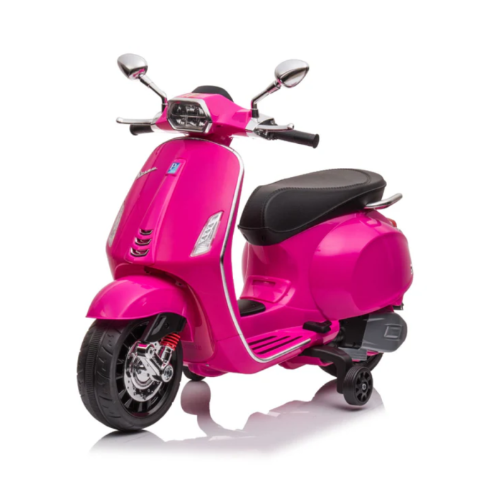 Moto Scooter Eelettrico per Bambini Piaggio Vespa Sprint 12V-Rosa