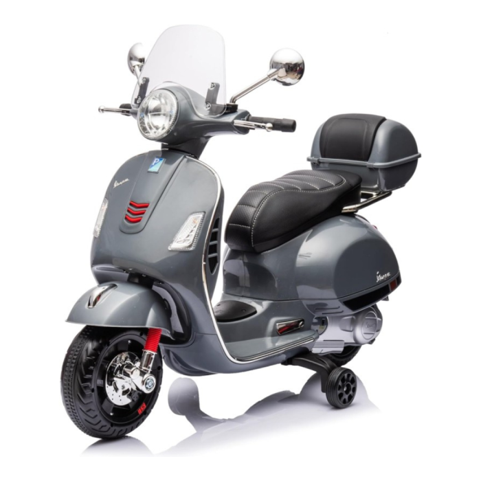 Moto Elettrica Piaggio Vespa GTS Super 12V con Bauletto e Parabrezza
