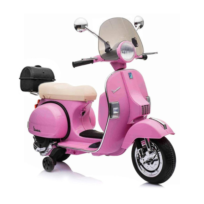 Trottinette électrique Piaggio Vespa PX150 pour enfants 12 V-Rose