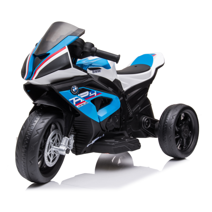 Moto électrique BMW HP4 Race 12V pour enfants - 3 roues- Bleu