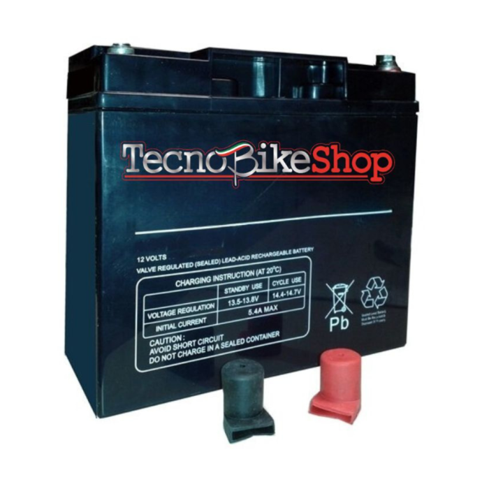 Batteria Ciclica per Veicoli Elettrici - Scooter - Biciclette - Monopattini - 12V  22Ah a Piombo T8