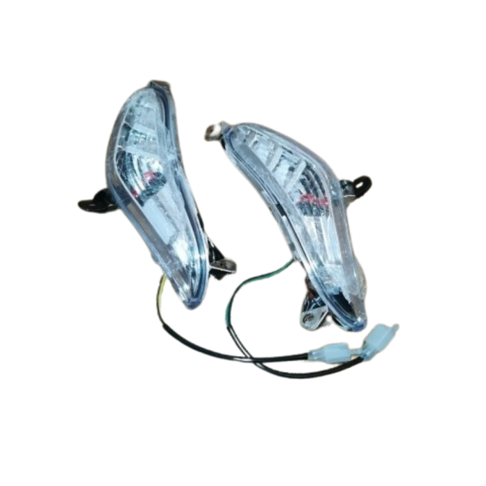 Coppia di Frecce Trasparenti per Bici Scooter Elettrica Z-Tech 