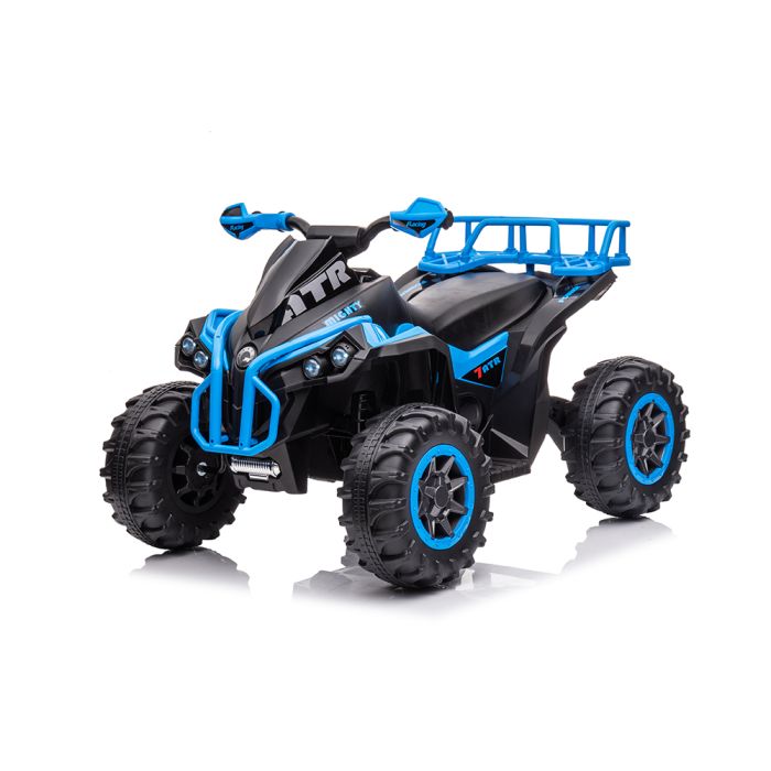 Quad électrique pour enfants ATV 1.0 12V avec radiocommande-Bleu