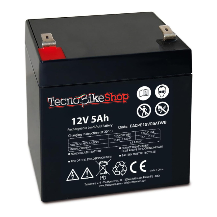 Batteries pour véhicules électriques pour enfants 12 V - 4,5 - 5 Ah