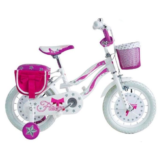 Bici Bicicletta Bambina Fiocco - 12" - Movimento a Sfera