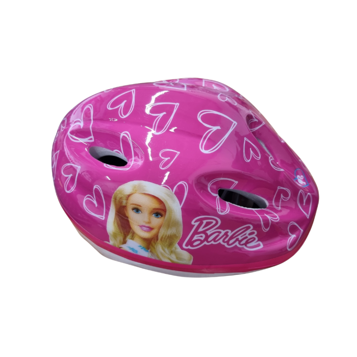 Casco Caschetto Bici Bambina Dino Bikes Barbie Omologato Misura Regolabile