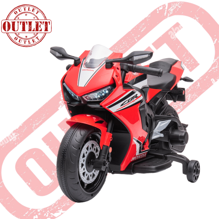 Moto Elettrica per Bambini Honda CBR 1000 RR 12V-Rosso - Seconda Scelta 