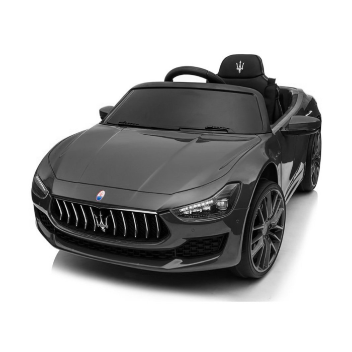 Voiture électrique Maserati Ghibli 12V pour enfants-Nero