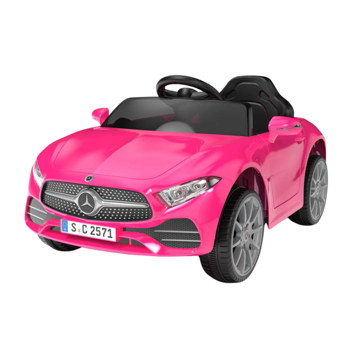 Mercedes CLS Petite voiture électrique 12V pour enfants-Rose