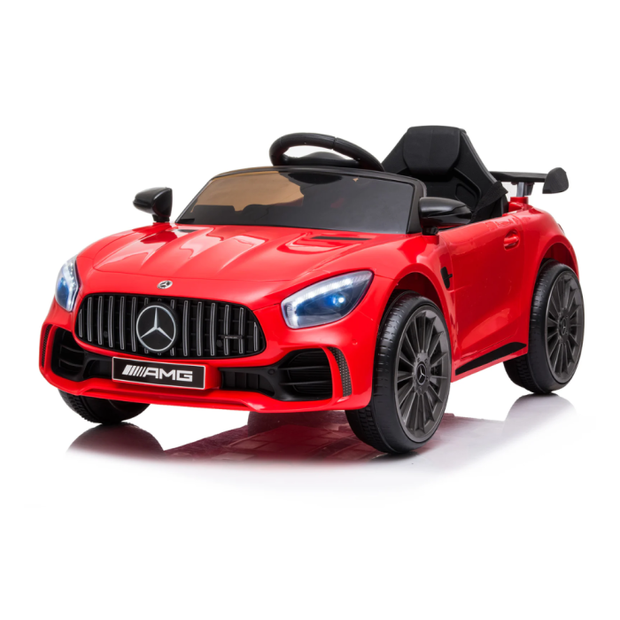 Mercedes GTR GT-R AMG Voiture électrique 12V pour enfants Petite-Rouge