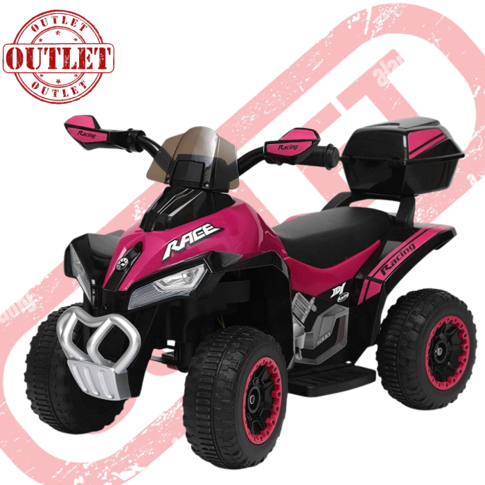 Quad électrique ATV Mini Deluxe 6V pour enfants (Deuxième choix)- Alto
