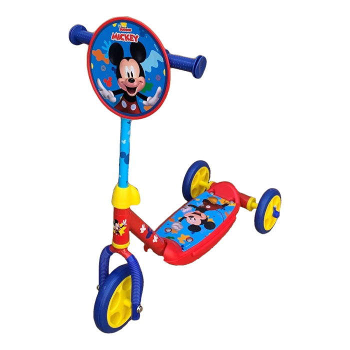 Monopattino per Bambini in Acciaio 3 Ruote Mickey Mouse