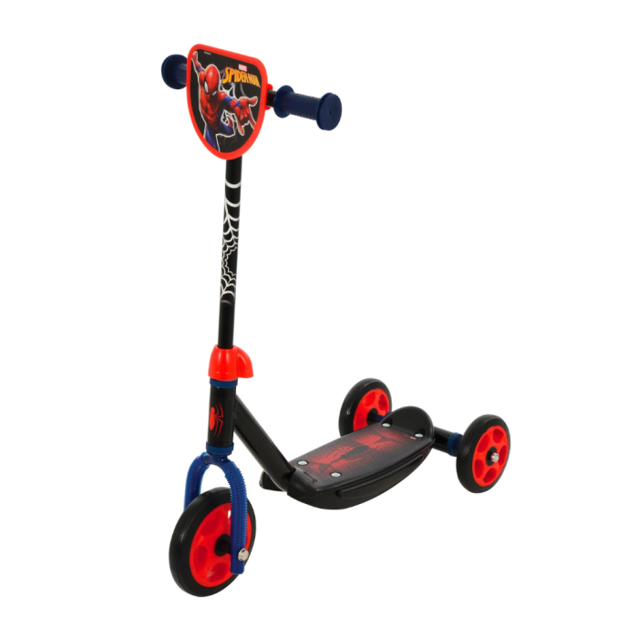 Monopattino per Bambini in Acciaio 3 Ruote Marvel Spiderman