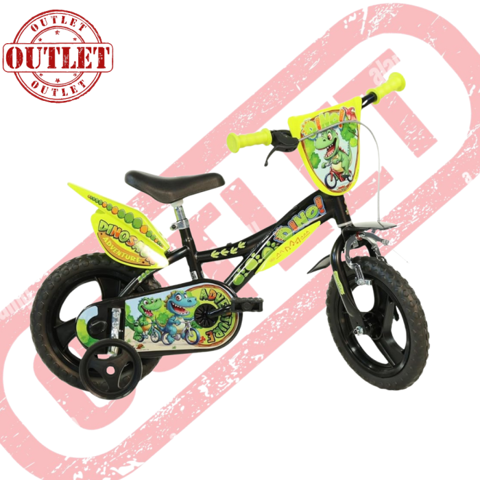 Bicicletta Bambino Dino Bikes New Dinosaur DINO T-REX 12" - Seconda Scelta
