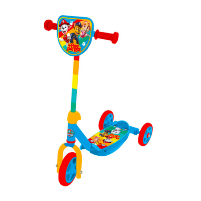 Trottinette enfant à 3 roues en acier Paw Patrol