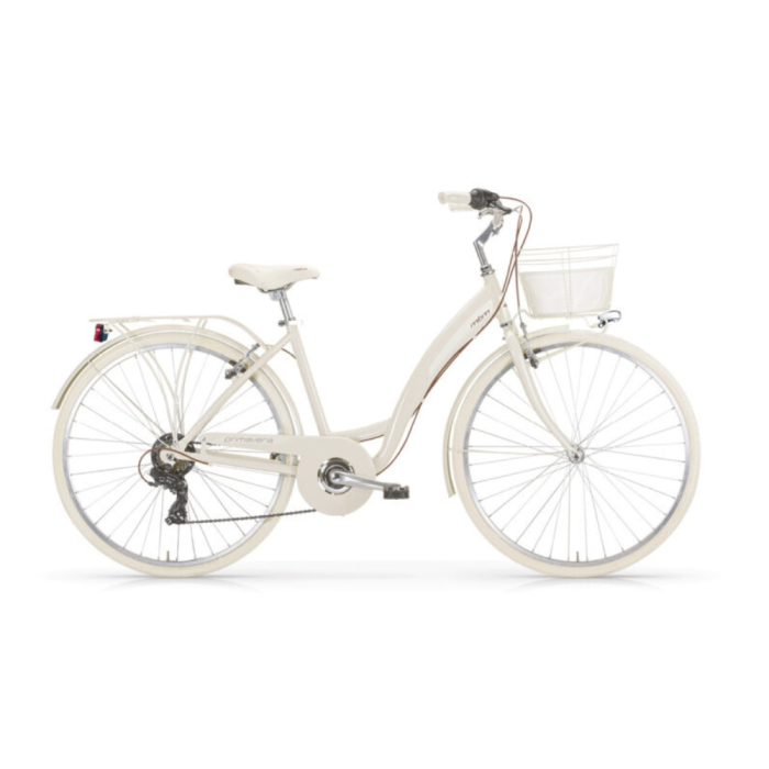 Vélo unisexe MBM Primavera 28'' 6 vitesses - Ivoire