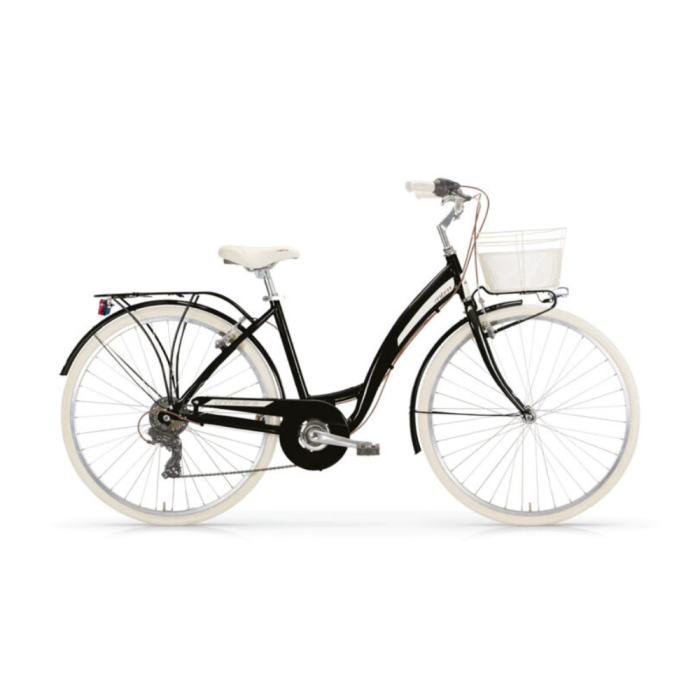 Vélo unisexe MBM Primavera 28" 6 vitesses - Noir