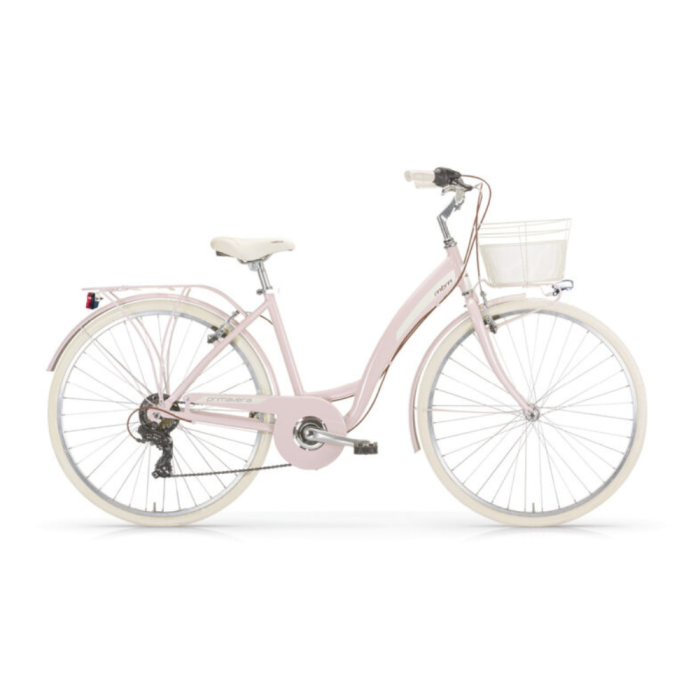 Vélo unisexe MBM Primavera 28" 6 vitesses - Rose