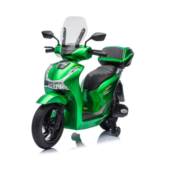 Moto Elettrica per Bambini Honda SH125 Verniciato 12V con Licenza Ufficiale 