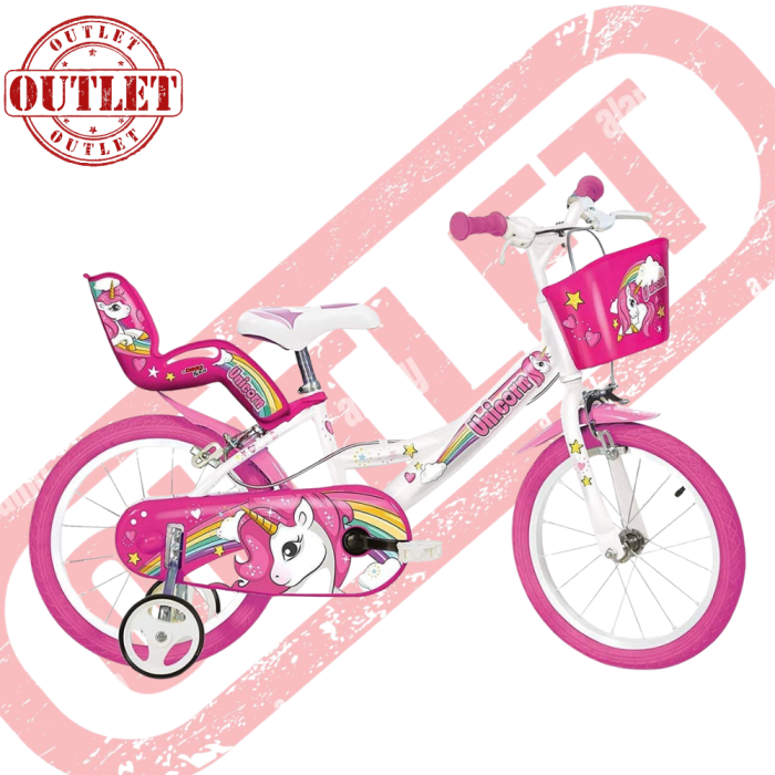 Vélo fille Dino Bikes Licorne 14" - Deuxième choix