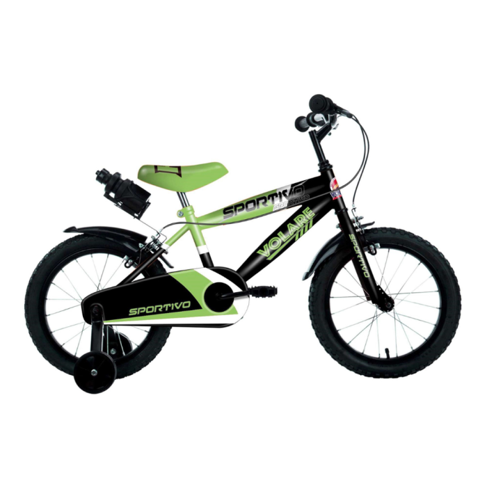 Vélo enfant Volare Sportivo 14" à roulements à billes-Vert